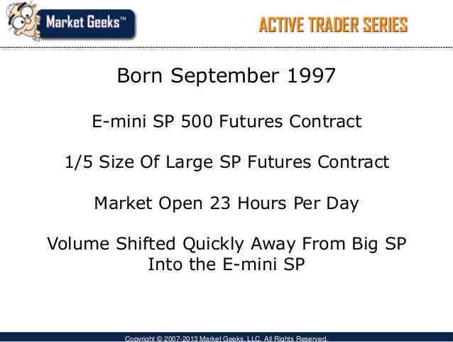 Es emini trading strategies