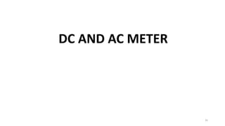 35
DC AND AC METER
 