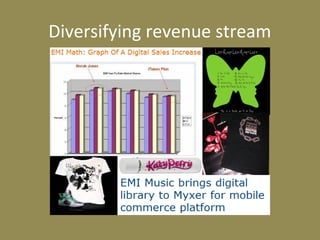 Diversifying revenue stream
 