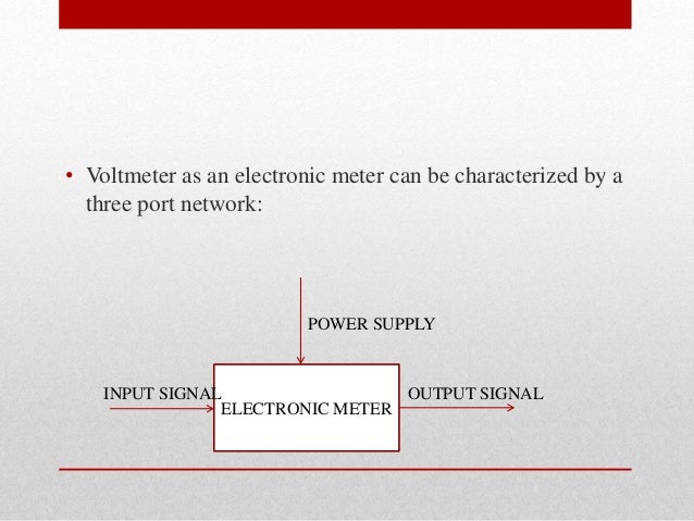 voltmeter
