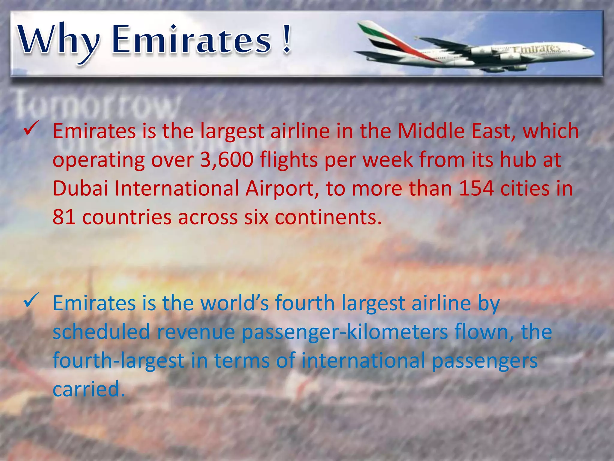 Emirates Airline | PPTX