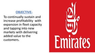 OBJECTIVE-
To continually sustain and
increase profitability with
expansion in fleet capacity
and tapping into new
markets with delivering
added value to the
customers.
 