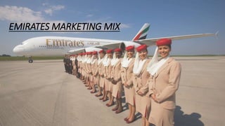 EMIRATES MARKETING MIX
 