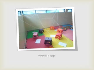 Interferência no espaço.
 