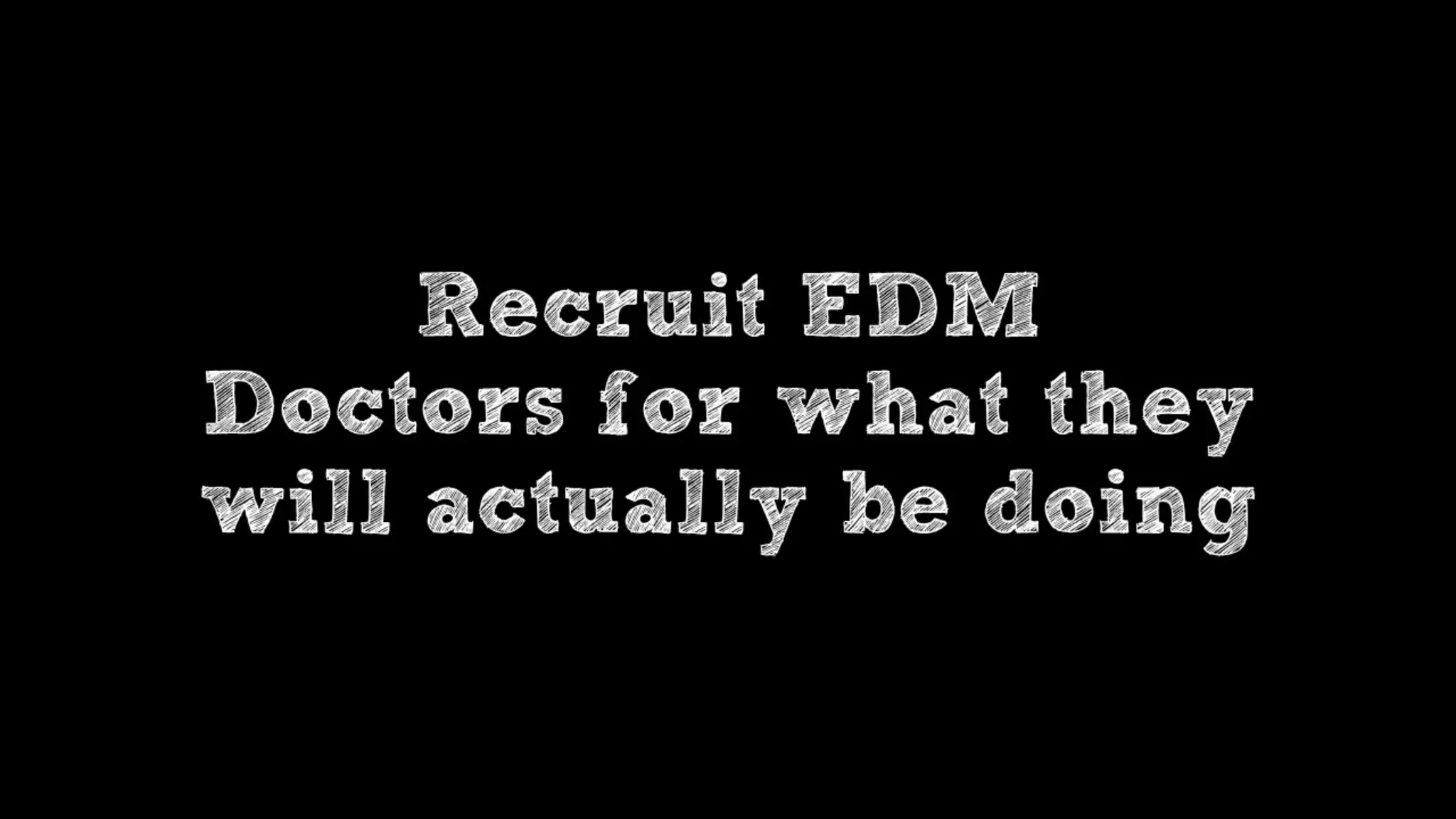 Is Emergency Medicine a Failed Paradigm