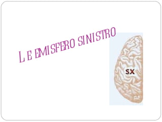 Le emisfero sinistro 