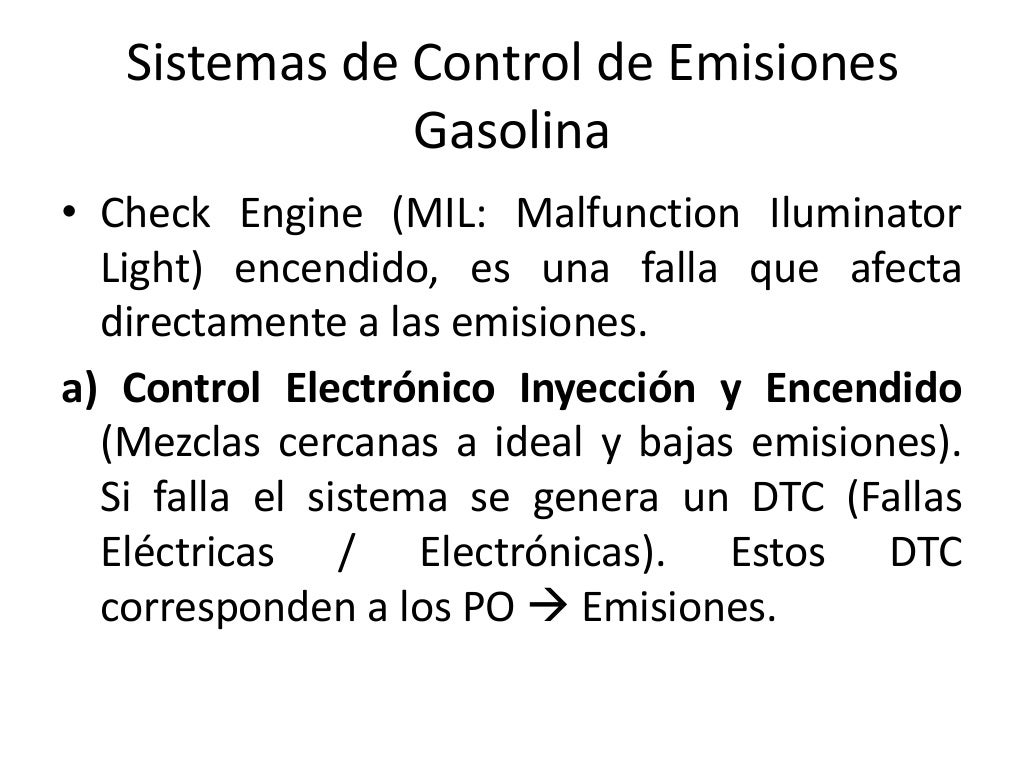 Presentación Sistemas de Control de Emisiones