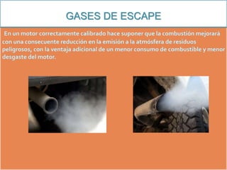 GASES DE ESCAPE
 