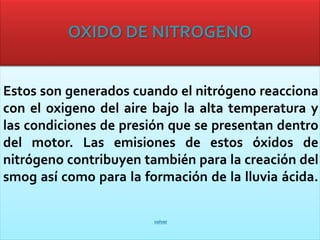 OXIDO DE NITROGENO
 