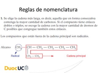 Reglas de nomenclatura 
 