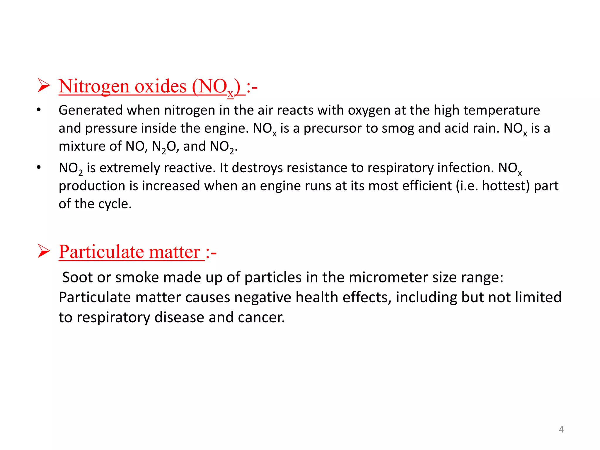 Emission controls techniques ppt PPT