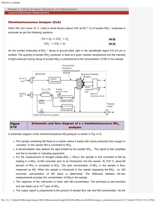 O2 Normalisation Formula Emission measurement | PDF