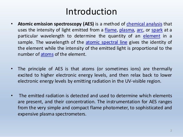 atomic emission spectrum definition