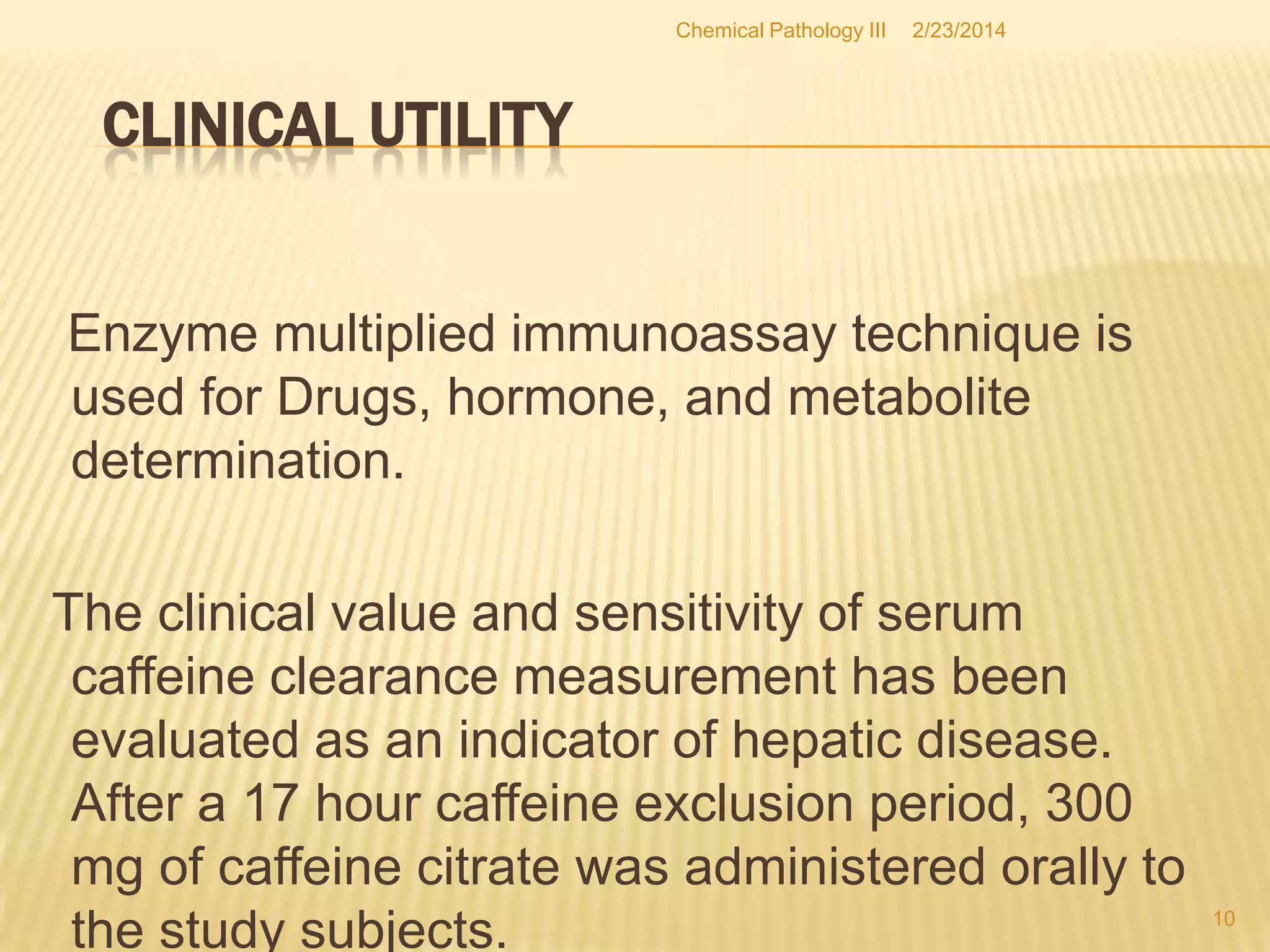 Emit enzyme-multiplied immunoassay technique | PPTX