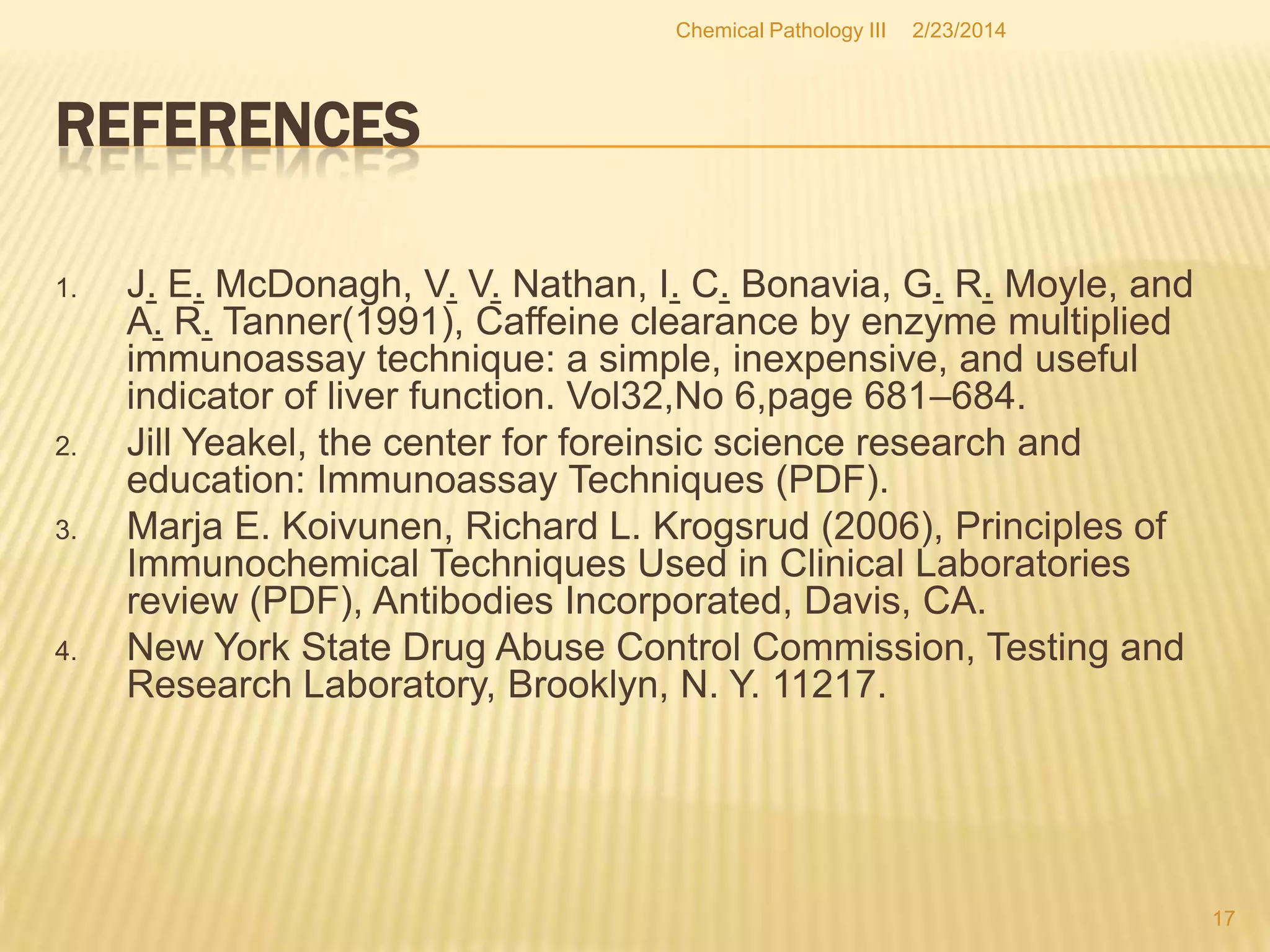 Emit enzyme-multiplied immunoassay technique | PPTX