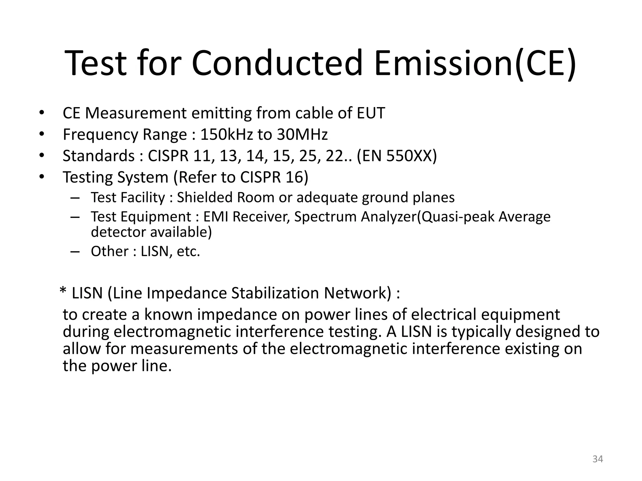 Emi test introduction 2017 18 | PDF