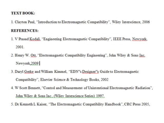 Emi test introduction 2017 18