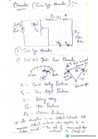 EMI unit -1 introduction to measurements | PDF