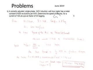 Problems June 2019
 
