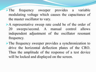 Variable Sweep Control Emi unit iii ppt | PPTX