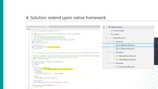Emixa Mendix Meetup 11 April 2024 about Mendix Native development | PDF