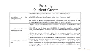 Funding
Student Grants
 