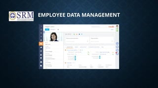 EMPLOYEE DATA MANAGEMENT
 