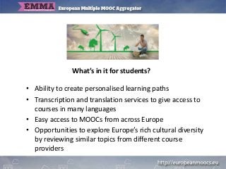 EMMA project - general presentation