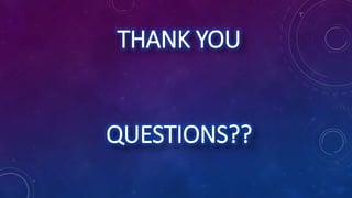THANK YOU
QUESTIONS??
 