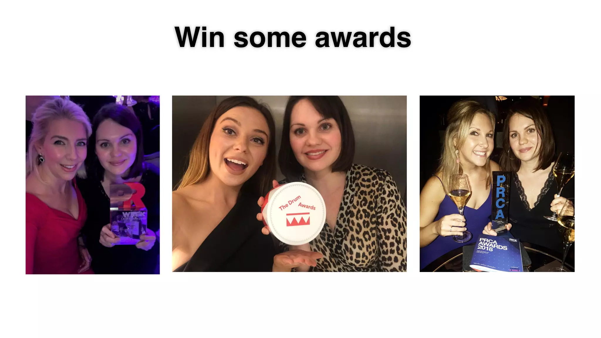 Win some awards