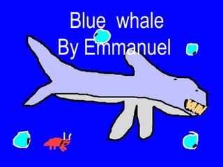 Blue whale
By Emmanuel
 