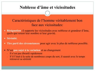Le bonheur vient de la joie d’agirNe rien faire ouFaire sous la contrainteNe rendent pas l’homme heureux Pouvoir agir selon une action durable qui fait appel à son initiative, à son intelligence, à ses compétences et ses talentsouPouvoir introduire des changements dans le cours des chosesRendent l’homme heureux 