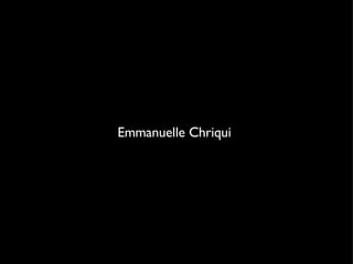 Emmanuelle Chriqui  