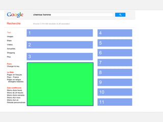 Google – Confidentiel et exclusif
1
2
3
4
5
6
7
8
9
10
11
 
