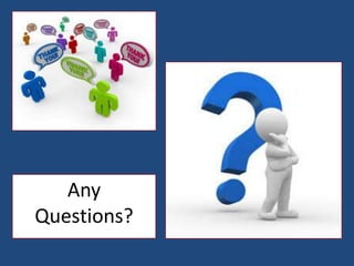 Any
Questions?
 