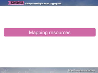Mapping resources
 
