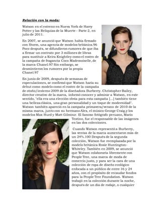 Emma Watson Blog