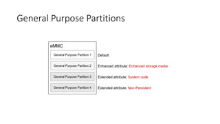 General Purpose Partitions
 