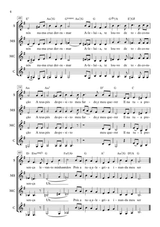 E7 A‹7/G G9(“4) A‹7/G G G(#5)/A E7/G©
A‹ A‹7
_
D7 G C
_
E¨ E¨‹(Œ„Š7) G F‹6/A¨ G
_
A7 A‹7/G D6/A G
_