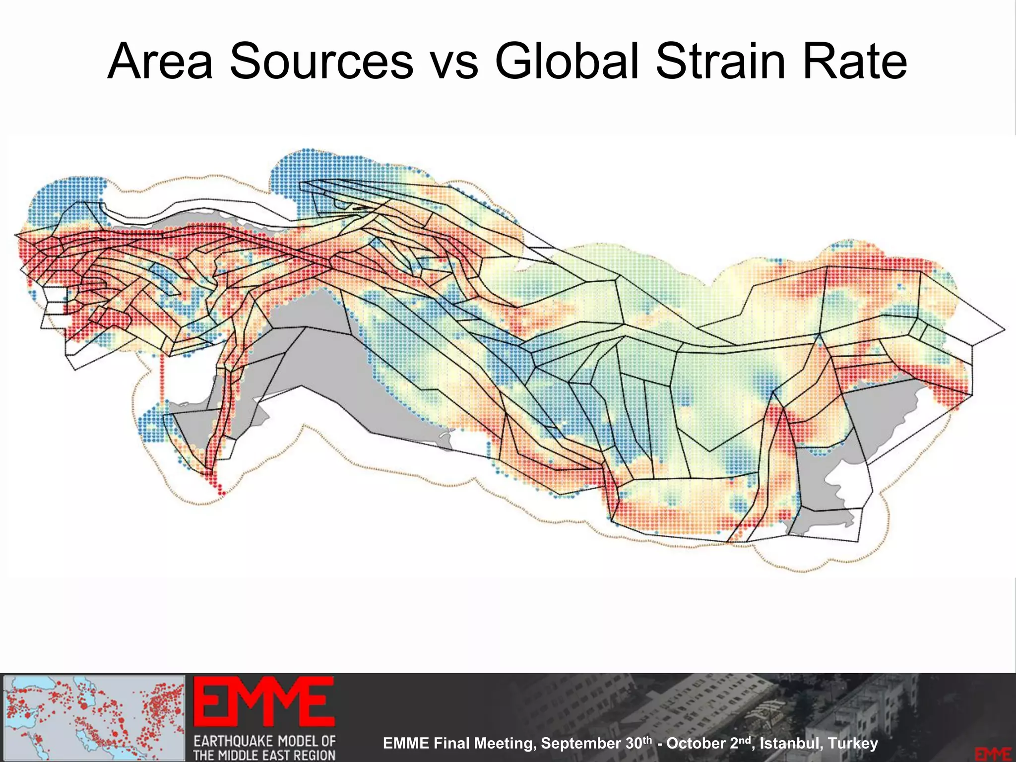 Area Sources vs Global Strain Rate
 