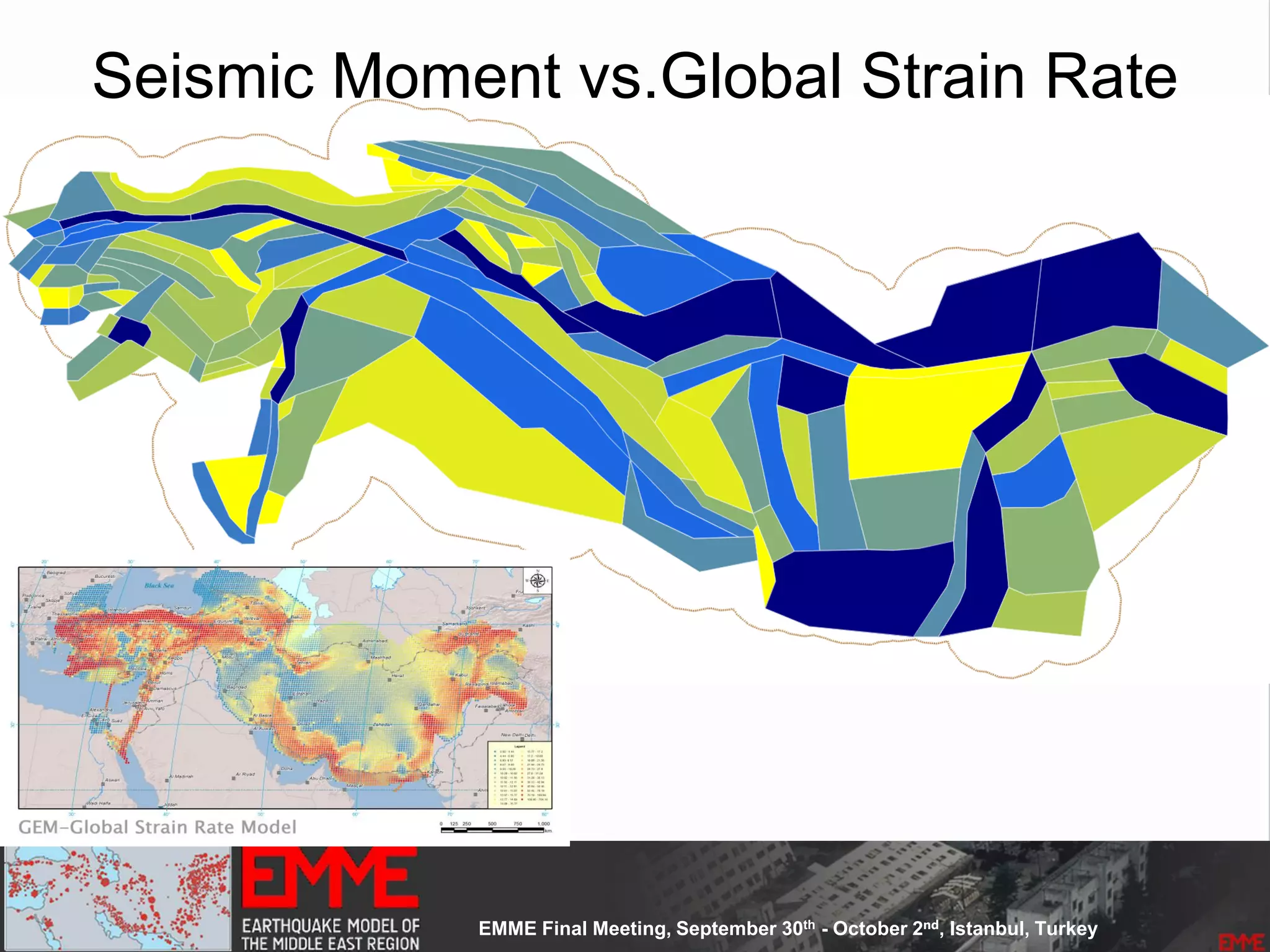 Seismic Moment vs.Global Strain Rate
 