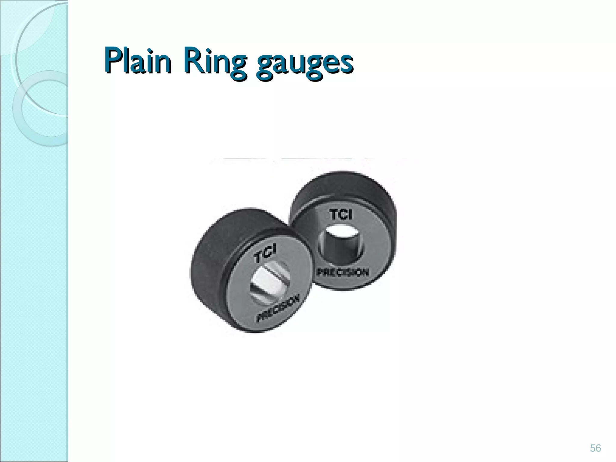 56
Plain Ring gaugesPlain Ring gauges
 