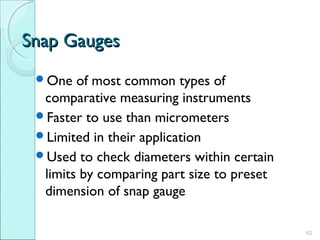 Snap Measurement Example Metrology and Measurements unit 2 | PPT
