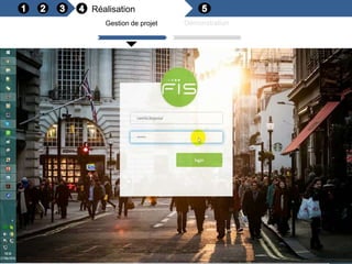 Réalisation
17
Gestion de projet Démonstration
Conception, réalisation et déploiement d'une solution de gestion du workflow de recrutement
 