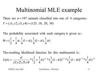 ppt - a gentle introduction to the em algorithm... A Gentle Introduction to the EM Algorithm | PPT | Technology & Computing