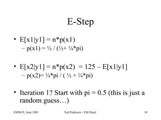 ppt - a gentle introduction to the em algorithm... A Gentle Introduction to the EM Algorithm | PPT