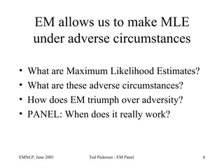 ppt - a gentle introduction to the em algorithm... A Gentle Introduction to the EM Algorithm | PPT