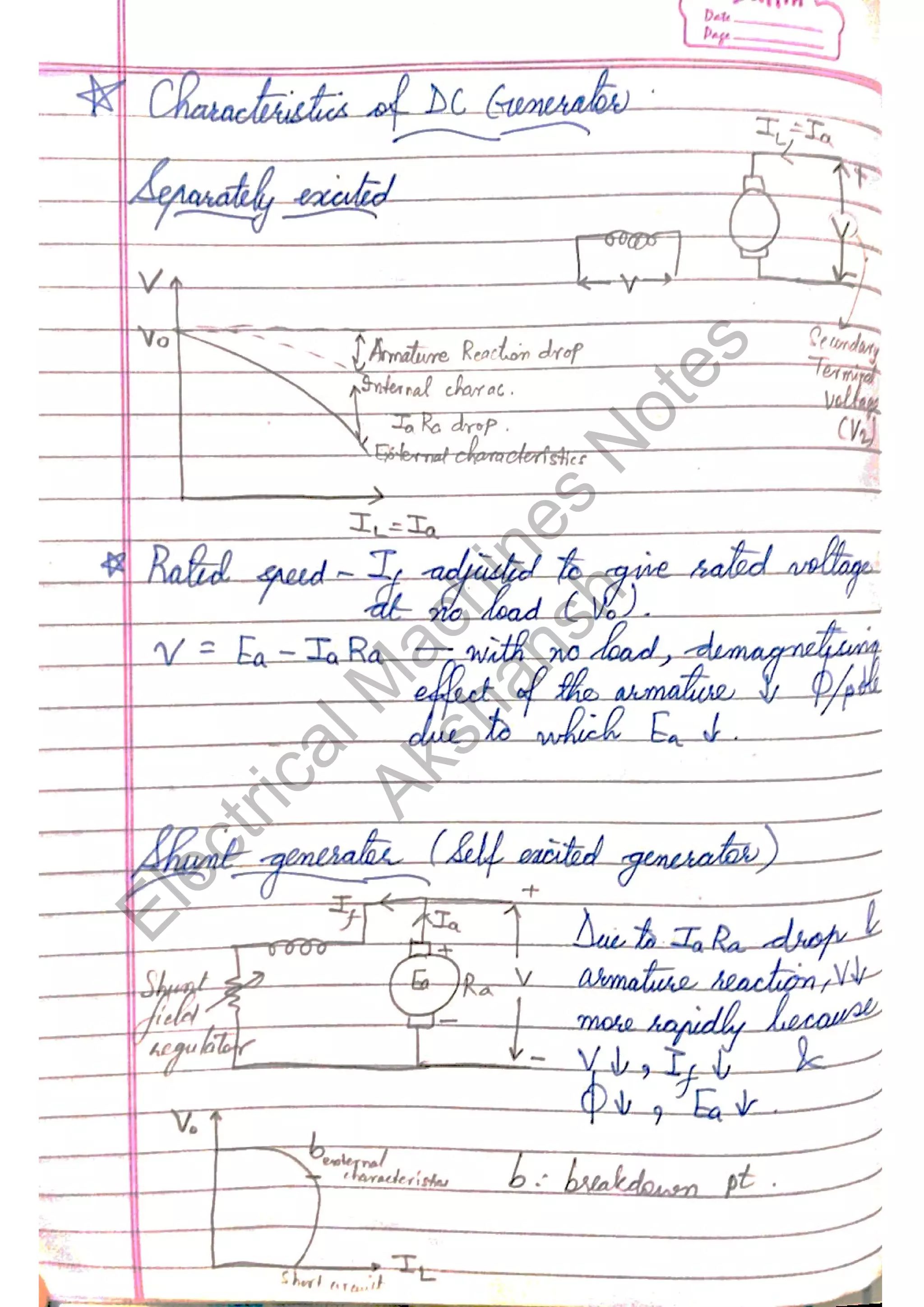 Electrical Machines Notes PDF