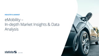 eMobility –
In-depth Market Insights & Data
Analysis
June 2022
INDUSTRY & MARKET
 
