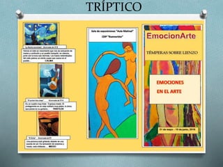 TRÍPTICO
 